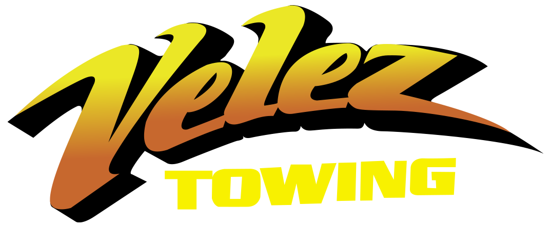 Velez Towing Logo Yellow
